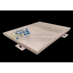 Architectural 3050mm Aluminium Solid Panel Fire Resistant Outdoor