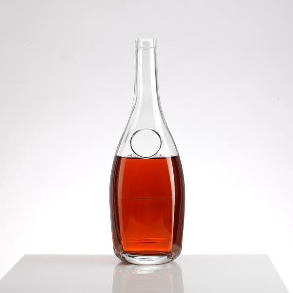 Whiskey Bottle Cork 500ml 750ml 1000ml Made of Super Flint Glass for Customization