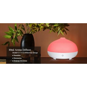 Indoor Portable 80ml Air Purifier Aromatherapy Diffuser