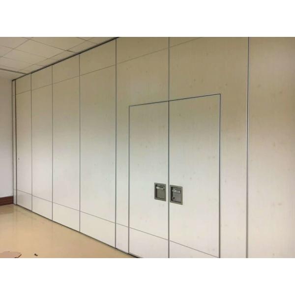 Movable Sliding Partition Walls High Aluminum Frame Interior Position
