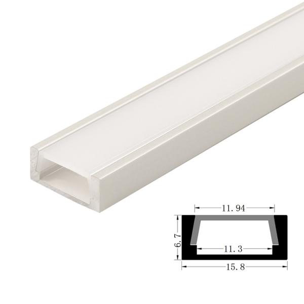 Buy 1606 Aluminum Alloy Profiles For LED Tape Light at wholesale prices