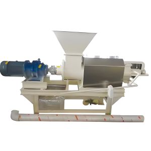 Efficient Animal Waste Spiral Conveyor Solid Liquid Separator