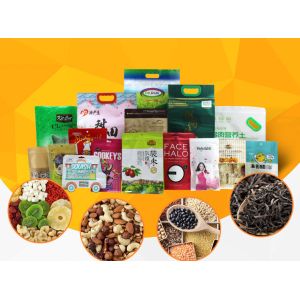 Vertical Form Fill Seal VFFS For Mixed Nuts Ground Powder Grain Food