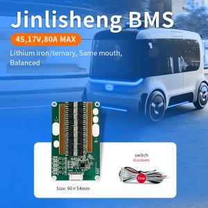 KLS LFP BMS for E-bike & Solar Storage: 4S 12V, 10A - 80A - LiFePO4 Battery