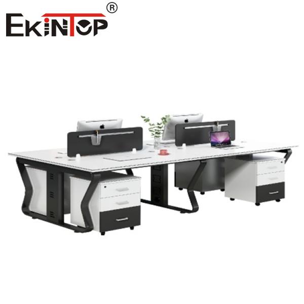 Modern Office Working Station For Commercial Furniture Office Cubicles Table White