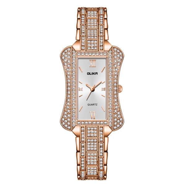 Buy Women Square Alloy 3ATM Fashion Quartz Watches With Diamond at wholesale prices