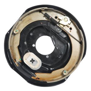 Black 3000Lbs 12 Electric Trailer Brake Assemblies ISO TS16949