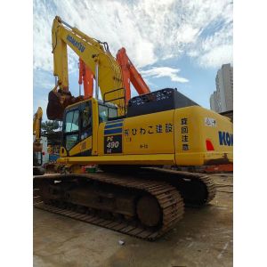 Customs declaration in 2018, Japanese original Used Komatsu excavator PC 490-10