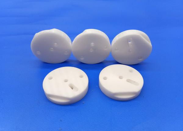 White Toughened Zirconia Machinable Ceramic Block High Strength 95% zro2 Sudstrate