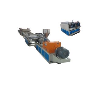 Quality High SJZS65 / 132 Efficiency Wood Plastic Crust Foaming Board Extrusion Line / Foam Making Machine for sale