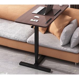 Convenient and Space-Saving Wooden Foldable Elevating Desk with Adjustable