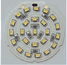 China SMD Round LED Aluminum pcb board with 80mm diameter 10W on sale
