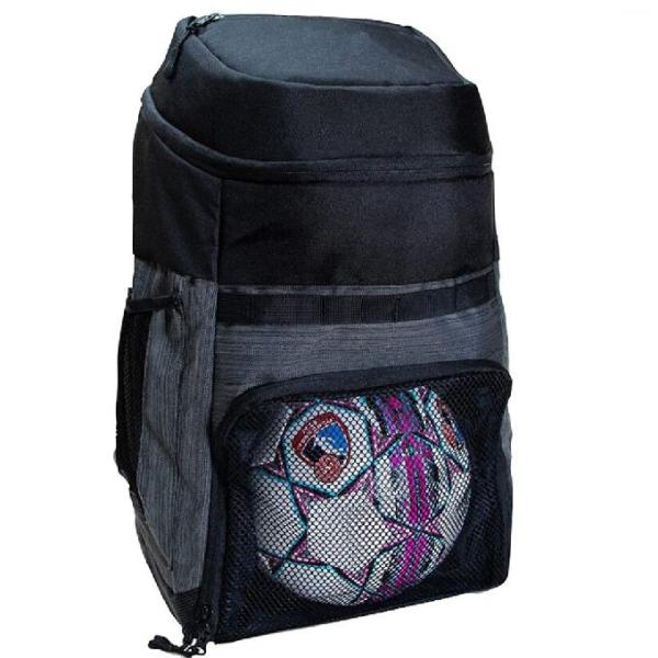 Buy OEM Casual Polyester Soccer Ball Backpack With Mesh Pockets at wholesale prices