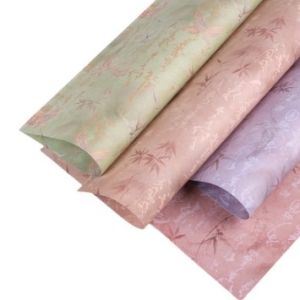 Bamboo Butterfly Ancient Style DIY Flower Arrangement Flower Packaging Paper