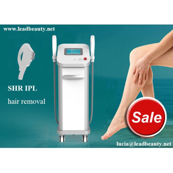 Buy multifunctional 3 system in 1 machine IPL SHR E-light hair removal machine / IPL hair removal 16*50mm big spot size at wholesale prices