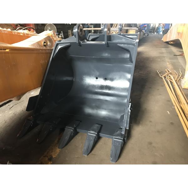 Heavy Duty Excavator Rock Drilling Bucket Q460 12m3 Capacity