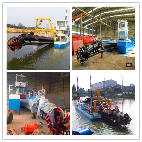 Sand Dredging Diesel Cutter Suction Dredger ISO9001 certificated