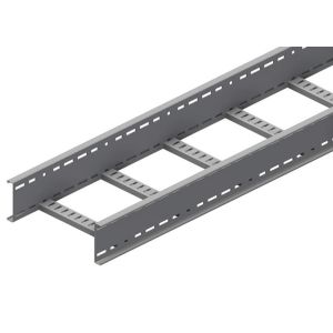 China Aluminium Carbon Steel HDG Cable Ladder Electro Galvanized 50kg Capacity on sale