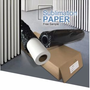 Digital Printing 47 Inch 100gsm Roll To Roll Sublimation Paper For Large Format