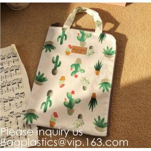 12 Oz Canvas Lazy Strapping Travel Drawstring Makeup Pouch Cosmetic Bag,Zipper