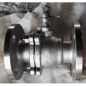 JIS10K Stainless steel CF8 floating ball valve