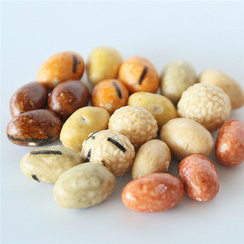 Buy Crunchy Colorful Mixed Baked Coated Peanut Snack Soy Sauce Flavor at wholesale prices