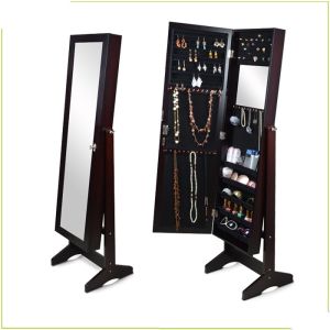 China 150cm Free Standing Jewelry Armoire on sale