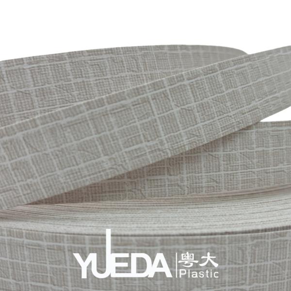 Tailored 1mm Edge Banding Plastic With Unique Checkered Texture A0642