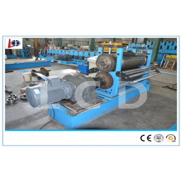 Metal Coil Sheet Embossing Machine Fully Automatic 15KW Main Motor Power