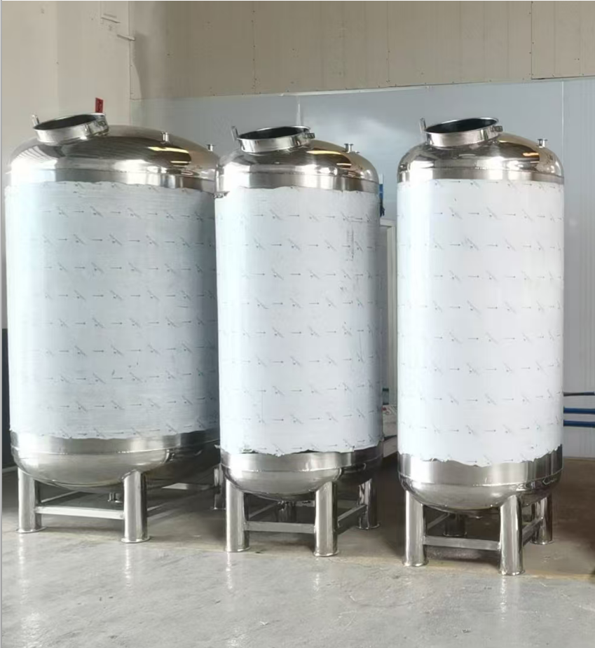 Large Capacity Stainless Steel Storage tank for Food Beverage Liquid
