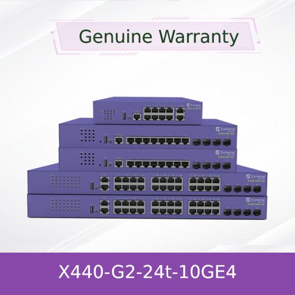 Buy Extreme Network X440-G2-24t-10ge4 Ethernet Switch 16532 Series with Snmp Function Extreme Xos at wholesale prices