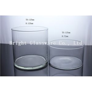 2016 Large Glass Hurricane Candle Holders, Blown Candle Holder