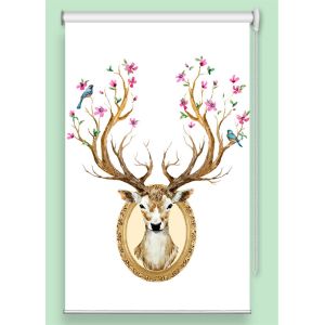 OEM Printed Roller Blinds Shades Insulated Reflection Free Simple