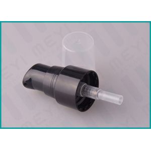 20/410 Black Treatment Pump Customized Logo / Size With Clear PP Dustcap