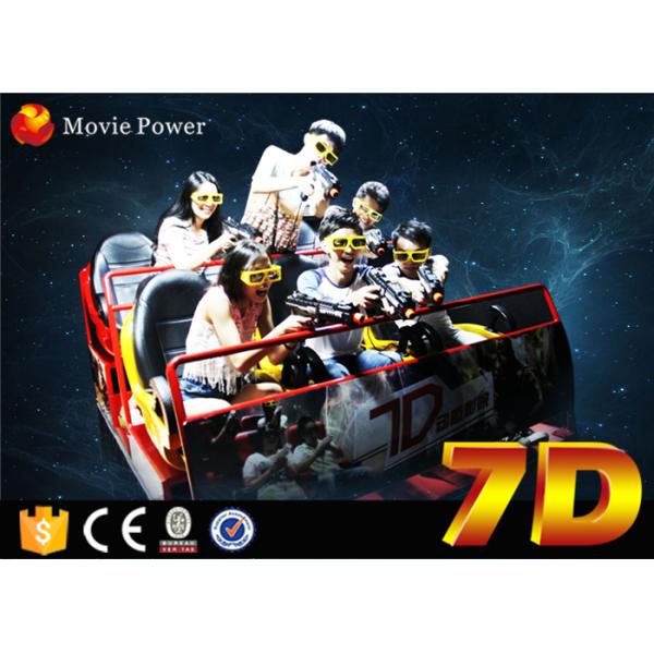 Electronic cinema system 7d rider cinema with interactive game for children