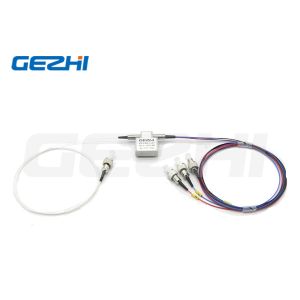 Quality Latching 5V 850nm Multimode1x3 T-Type Mechanical Optical Switch with FC/APC for sale