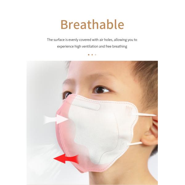 5 Layers Kn95 PFE 80% Children'S Disposable Face Masks