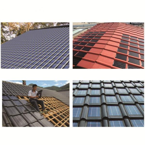 Photovoltaic Solar Panels 10W Roof Solar Roof Tile for Residential Solar Power System