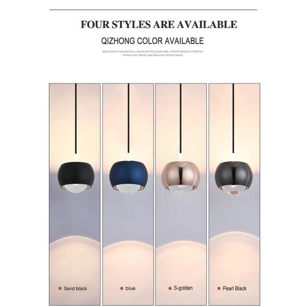 XUNYU LED Pendant Light 8W 6000K Sphere Pendant Light Fixtures