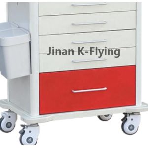 ABS Plastic Medicine Delivery Hospital Medical Trolley Cart