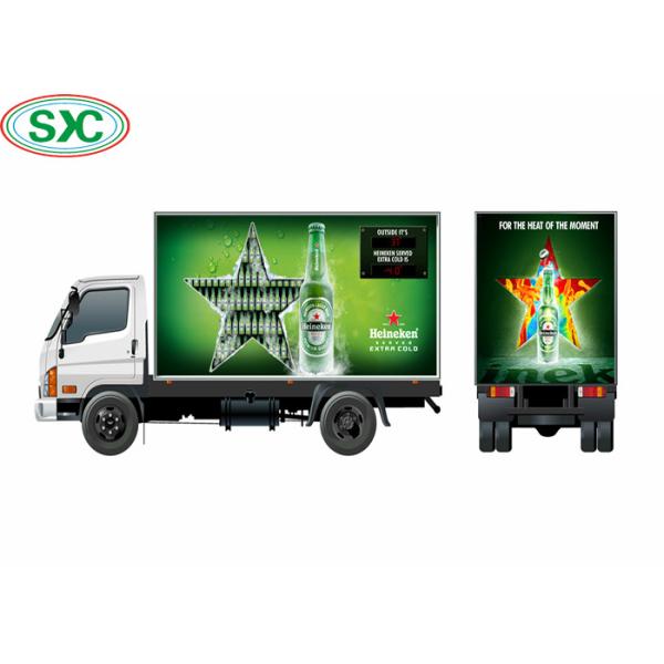 2727 Lamp Size P6 Mobile Truck LED Display Screen for Graphics Advertising