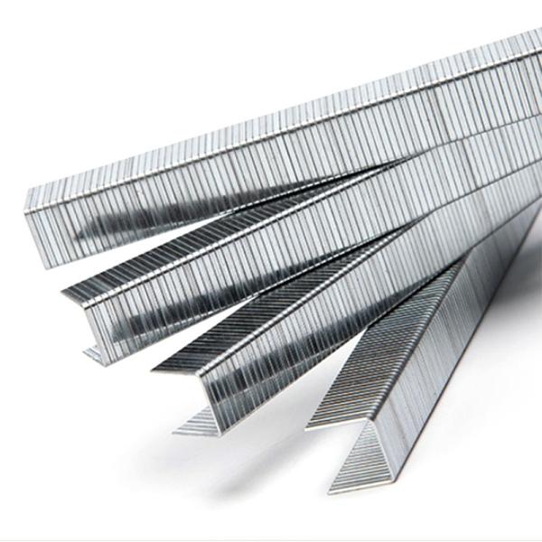 Buy 20 Gauge 6mm Upholstery Furniture Staple 1006j Durable with U-Type Nail Steel Wire at wholesale prices