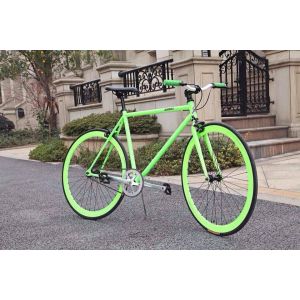 Single Speed Bicycle 700c Fixie Bike with KMC Chain and Gross Weight 13kg