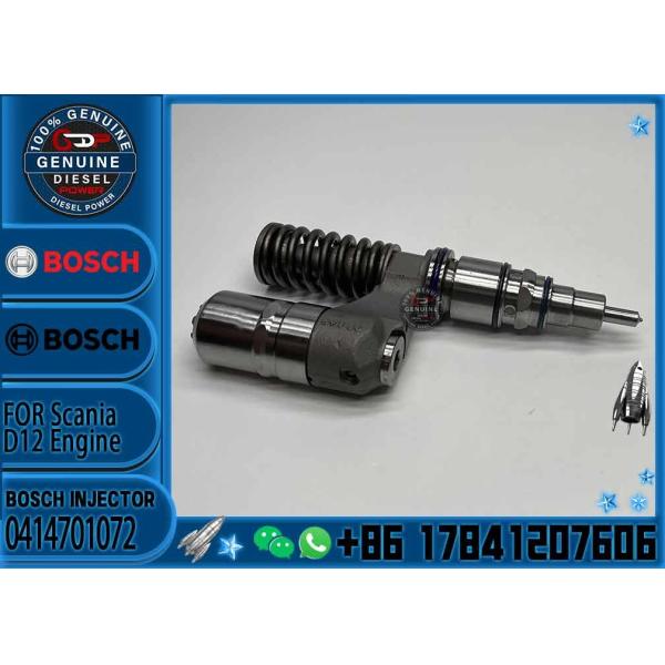Diesel Unit Fuel Injector 0414701067 0414701045 1805343 For Scania R340 P340 10.6 d