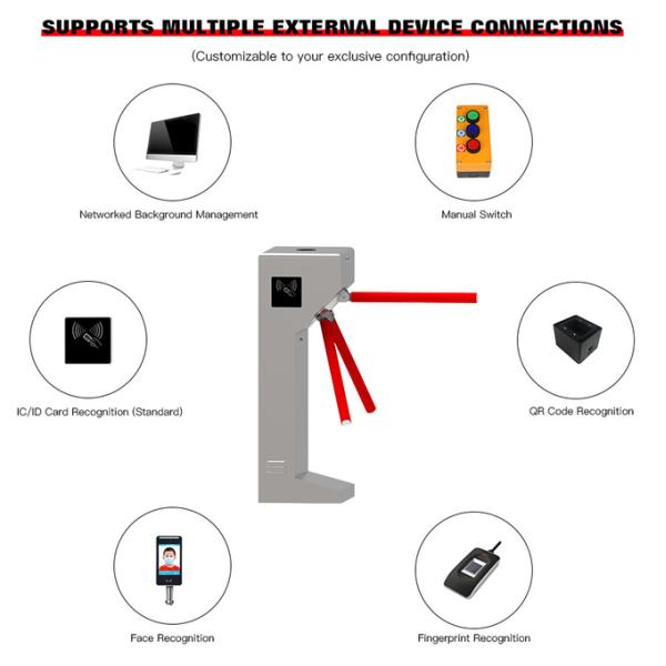 304 Stainless Steel Tripod Turnstile Gate