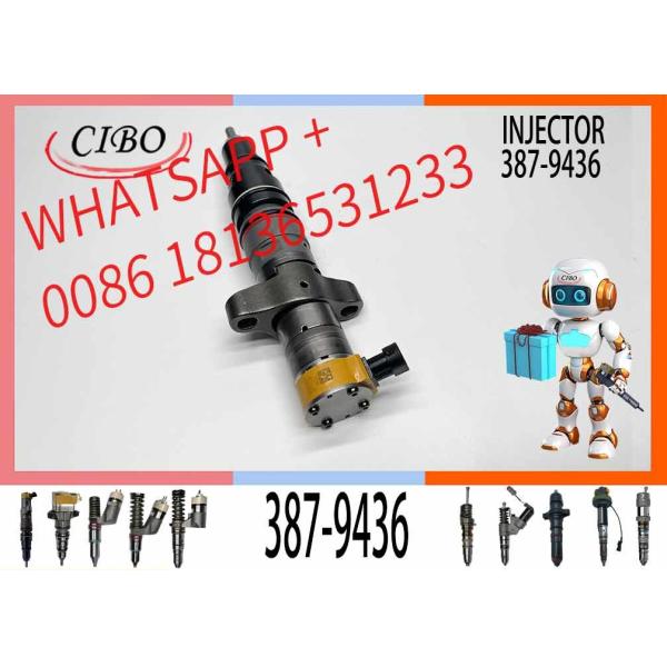 Buy C7 C9 fuel injector assembly 336 Excavator Fuel Injector For  387-9433 387-9434 387-9436 3879433 3879434 at wholesale prices