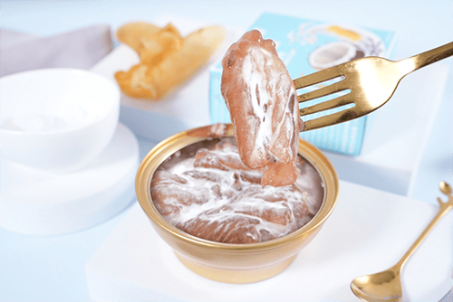 Low Calorie Coconut Milk Purple Rice Instant Fish Maw Sugar Free Instant Porridge