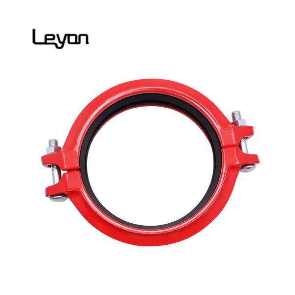 Ductile Iron Grooved Pipe Fittings Cross Type For Fire Protection