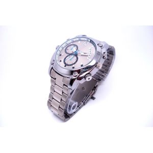 Metal watchband smart watch bluetooth silver color