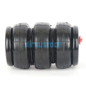 China 3B2300 Industrial Air Springs Triple Convoluted Air Bags Suspension Design Height 187MM on sale